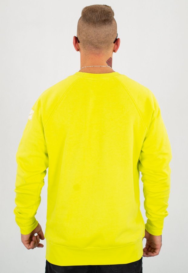Bluza Stoprocent Stencil toxic żółta