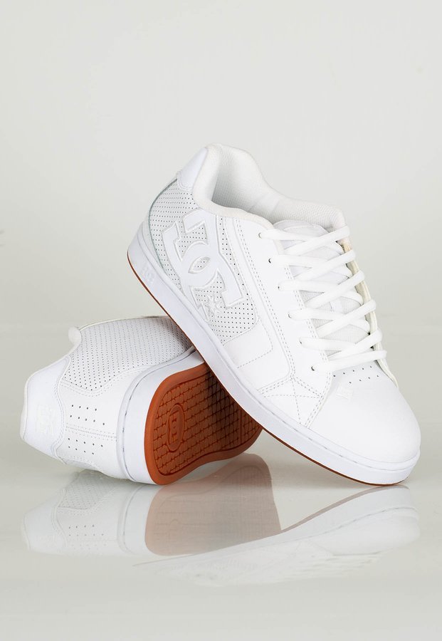 Buty DC Shoes Net M 302361-HWG białe