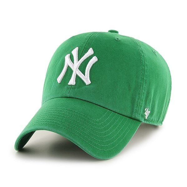 Czapka 47 Brand MLB New York Yankees '47 CLEAN UP zielona