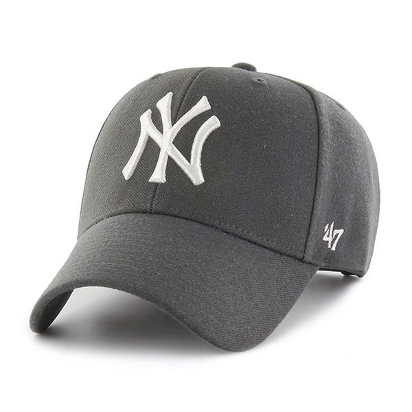 Czapka 47 Brand MLB New York Yankees '47 MVP SNAPBACK szara