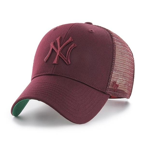 Czapka 47 Brand MLB New York Yankees Branson '47 MVP bordowa