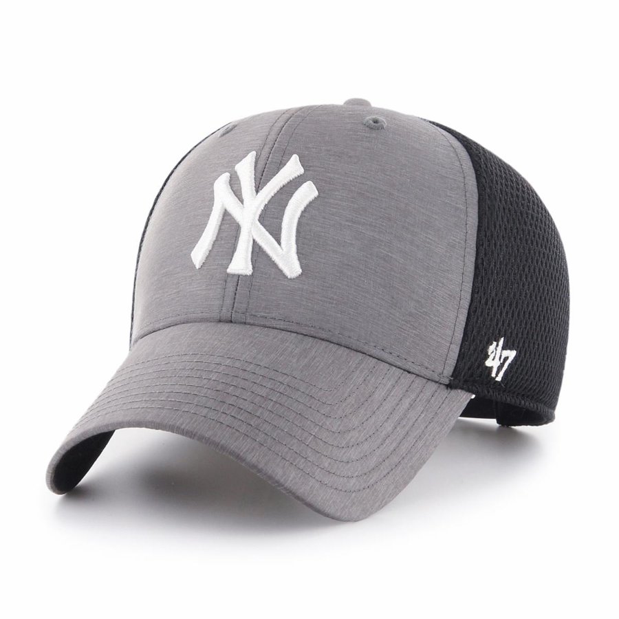 Czapka 47 Brand MLB New York Yankees Grim '47 MVP szara