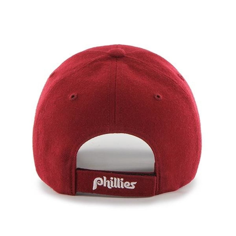 Czapka 47 Brand MVP MLB Philadelphia Phillies bordowa
