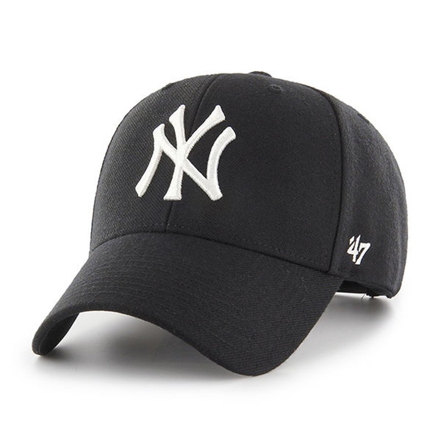 Czapka 47 Brand MVP Snapback MLB New York Yankees czarna