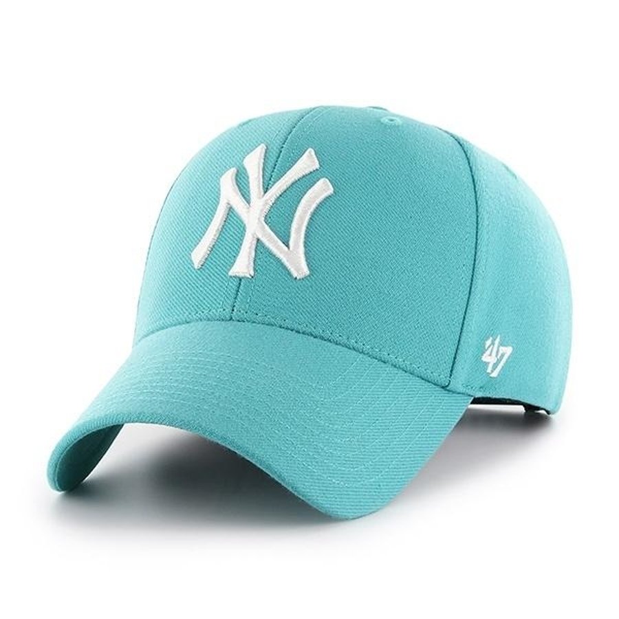 Czapka 47 Brand MVP Snapback MLB New York Yankees miętowa