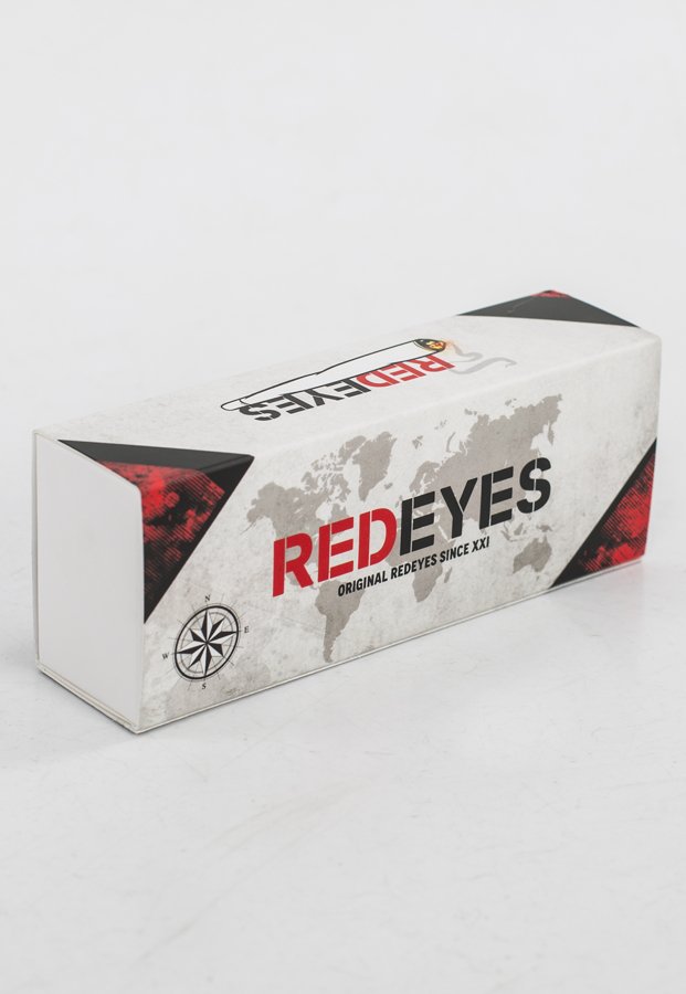 OUTLET Okulary Red Eyes Brooklyn Clear czarno złote B502Z