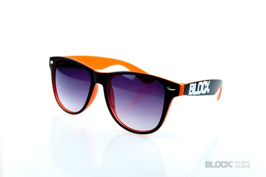 Okulary Blocx Circle Black x Orange 2015 69