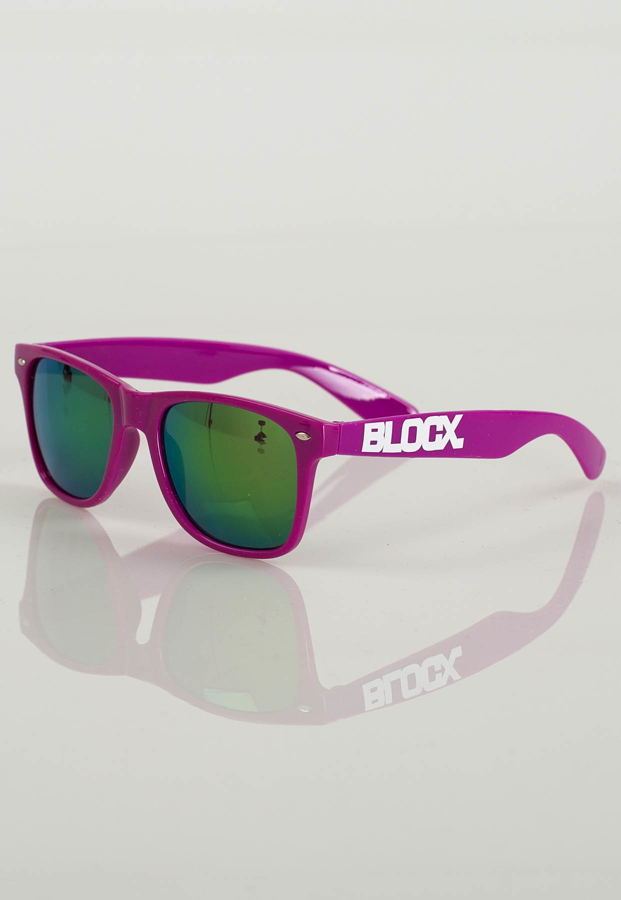 Okulary Blocx Classic 136 fioletowe