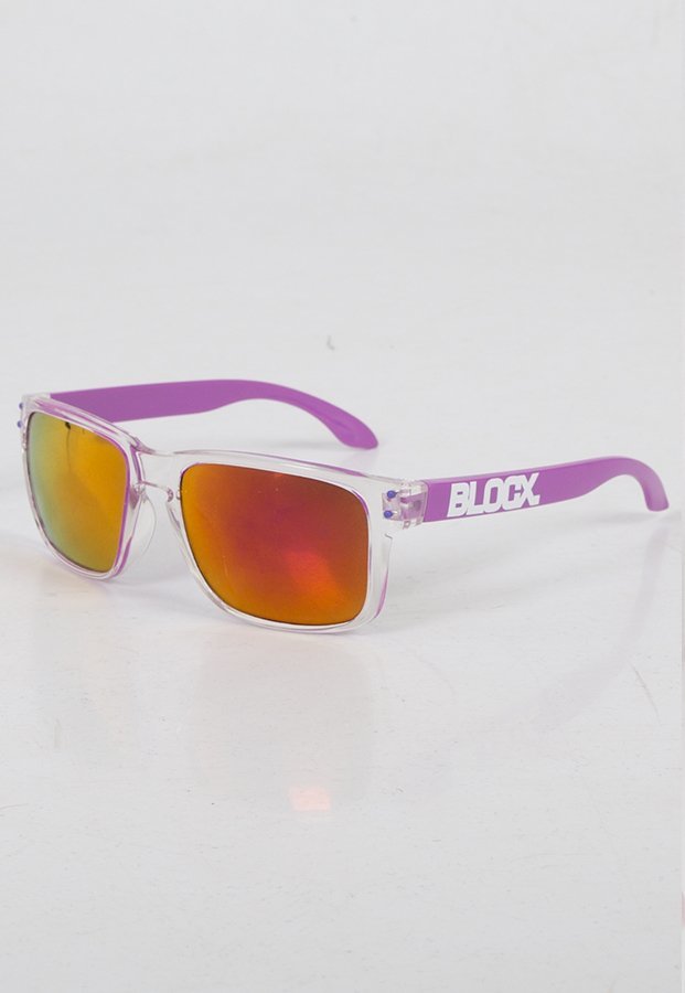 Okulary Blocx Freestyle Clear x Purple 118