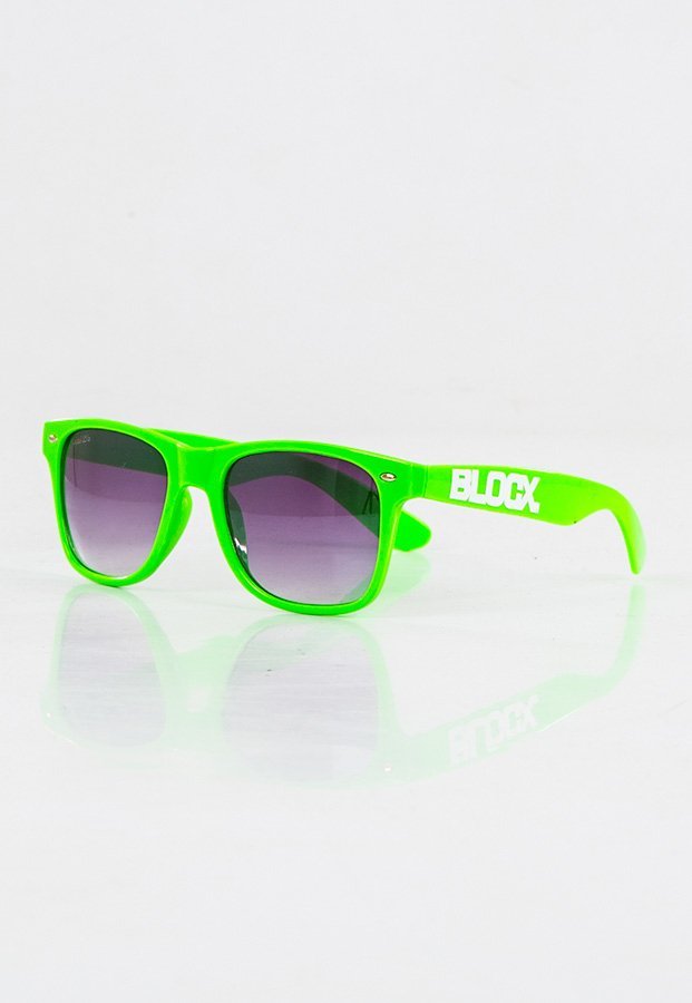 Okulary Blocx Zielone 84