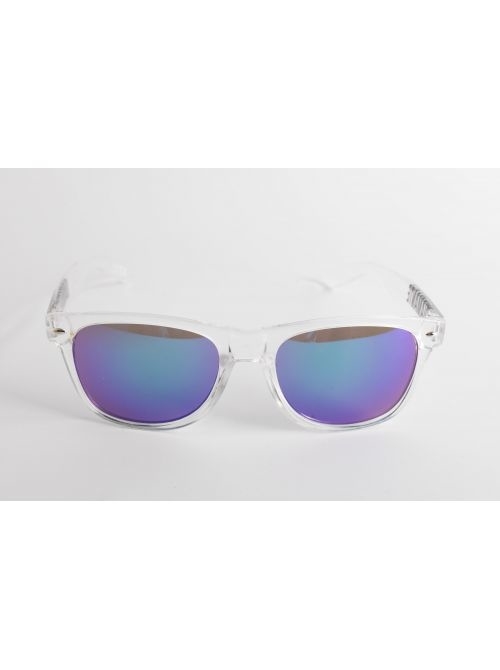 Okulary Diamante Wear Storm przeźroczyste - niebieskie szkła
