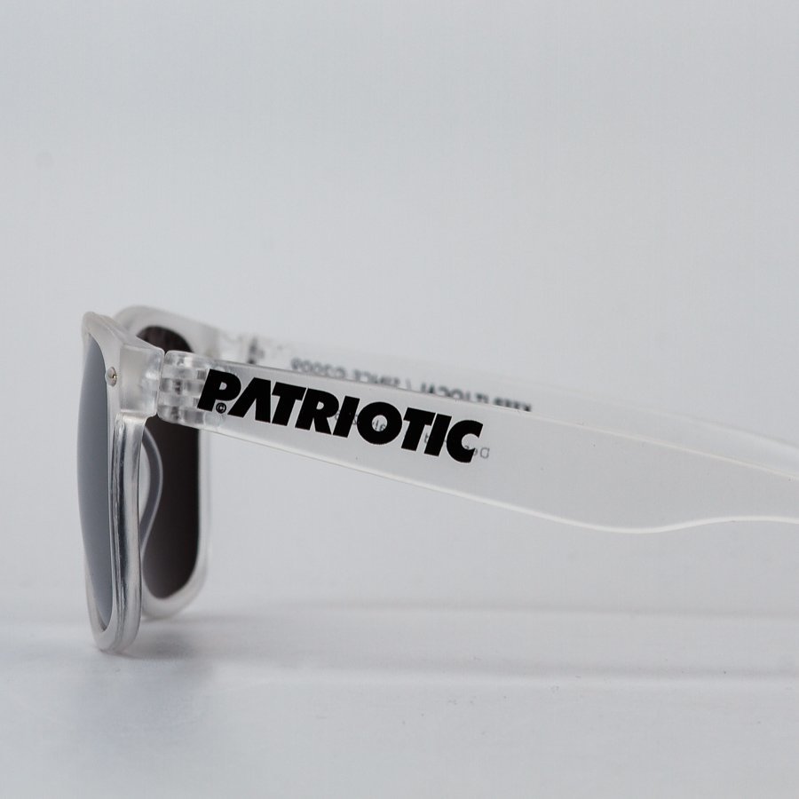 Okulary Patriotic + Etui białe 2025