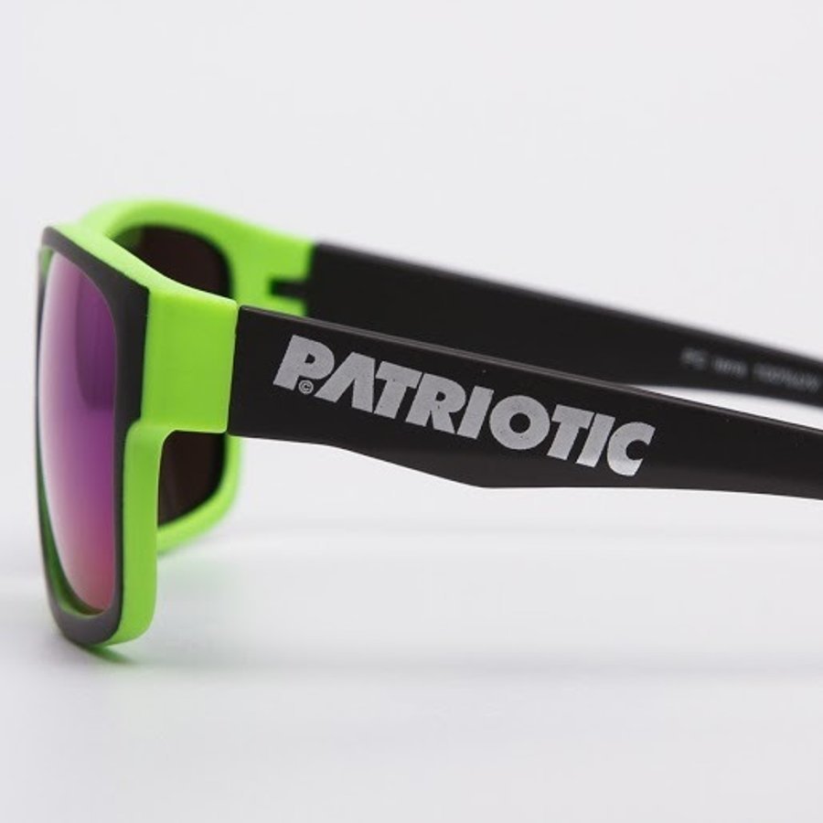 Okulary Patriotic Mat Oprawka Black Green 6132