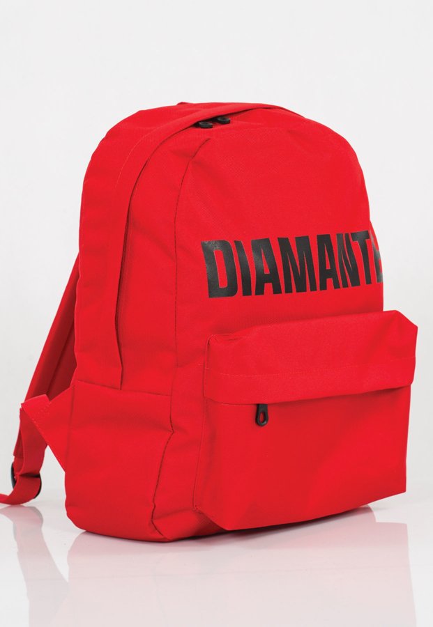 Plecak Diamante Wear Big Logo czerwony