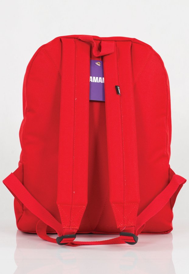 Plecak Diamante Wear Big Logo czerwony