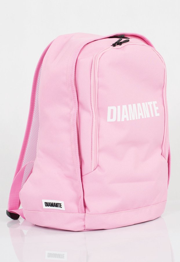 Plecak Diamante Wear Small Logo różowy