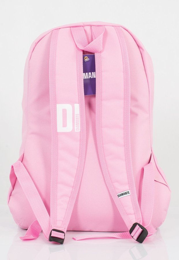 Plecak Diamante Wear Small Logo różowy