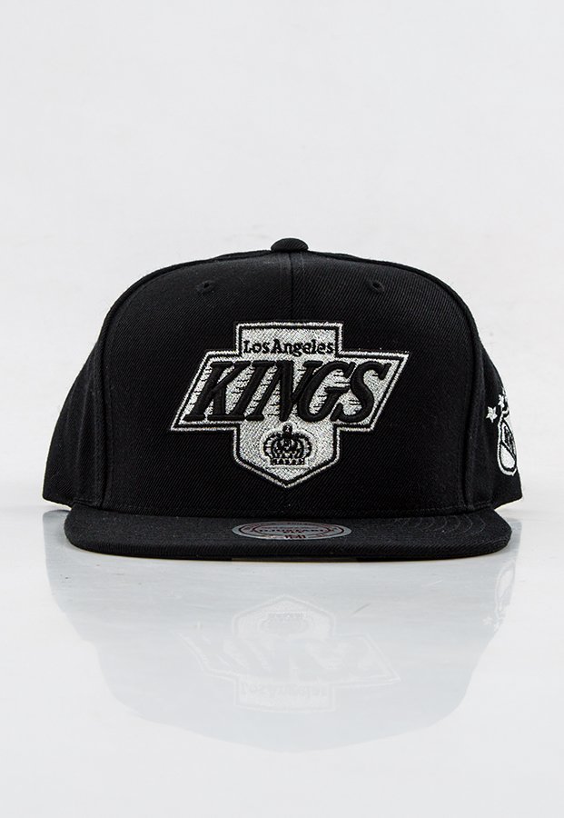 Snap Mitchell & Ness NBA Metallic Logo Los Angeles Kings