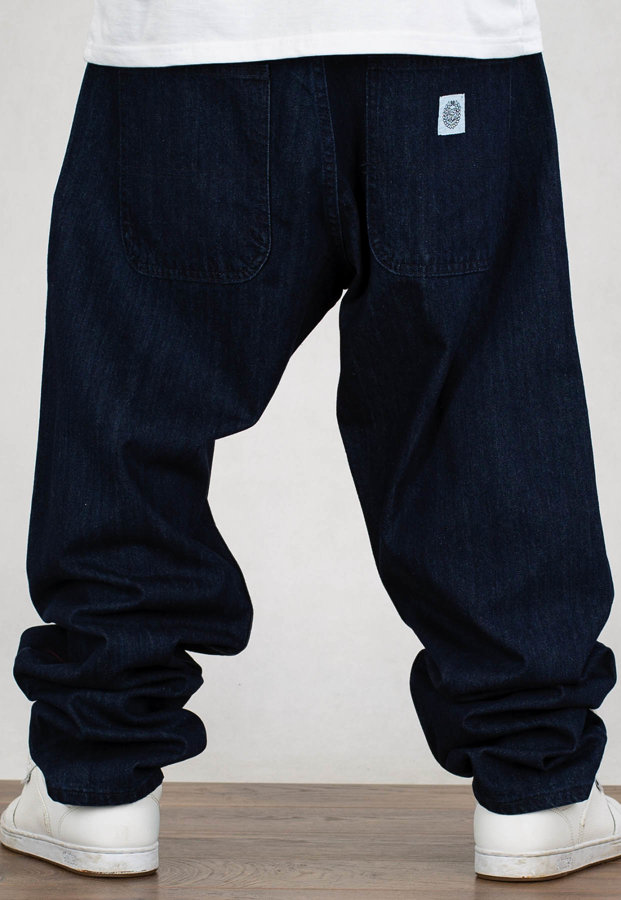 Spodnie Mass Jeans Baggy Fit Craft blue rinse