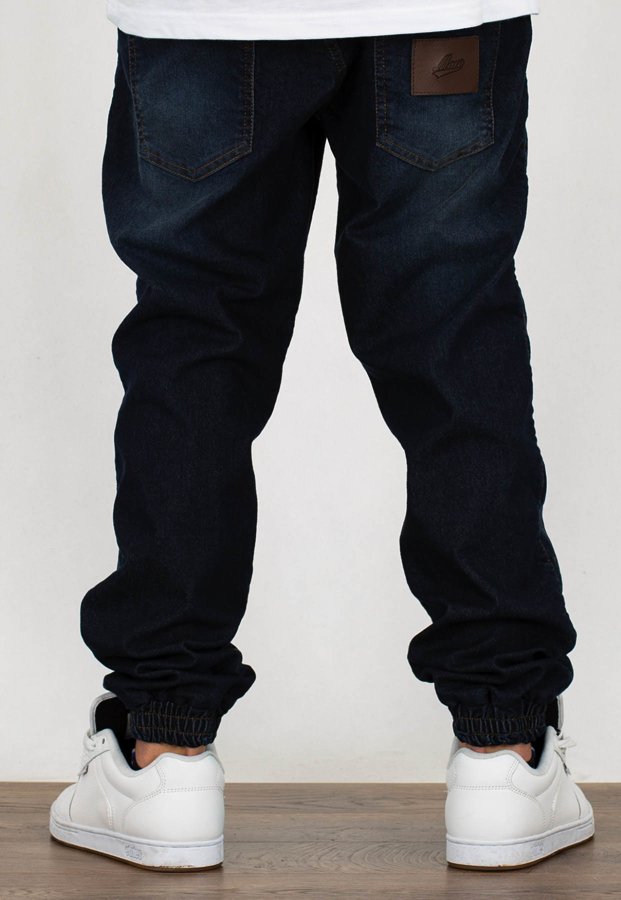 Spodnie Moro Sport Joggery Medium Baseball Leather mustache wash jeans