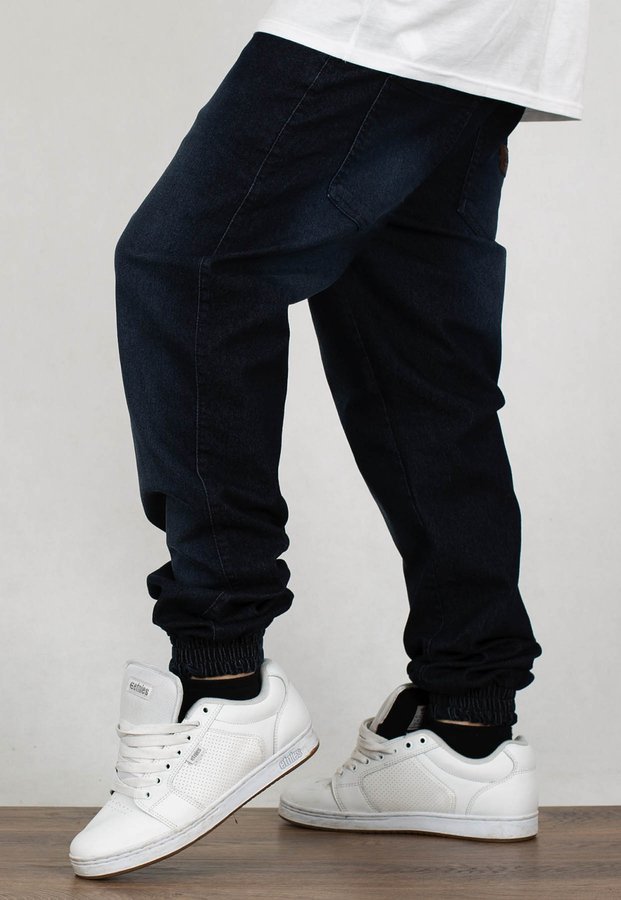 Spodnie Moro Sport Joggery Medium Baseball Leather stone wash jeans