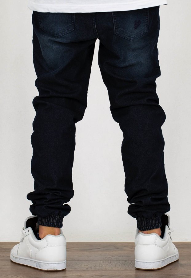 Spodnie Moro Sport Joggery Mini Baseball Pocket guma w pasie stone wash jeans