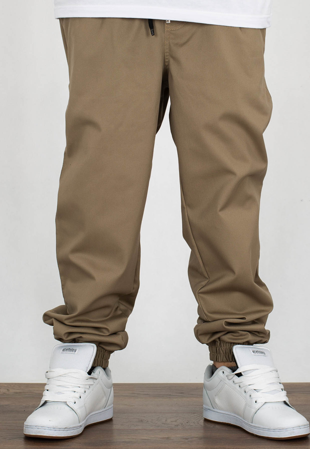Spodnie Moro Sport Joggery Mini Paris Pocket beżowe
