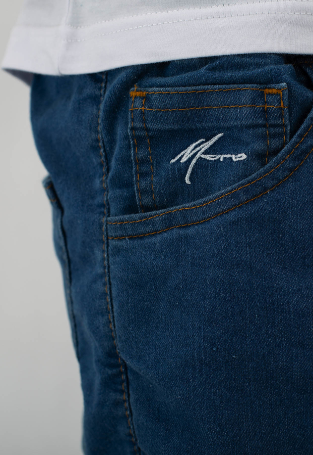 Spodnie Moro Sport Joggery Mini Paris Pocket jasne pranie