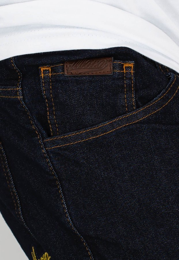 Spodnie Moro Sport Joggery Mini Slant Tag Pocket ciemne pranie