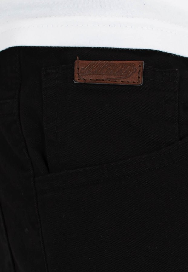 Spodnie Moro Sport Joggery Mini Slant Tag Pocket czarne