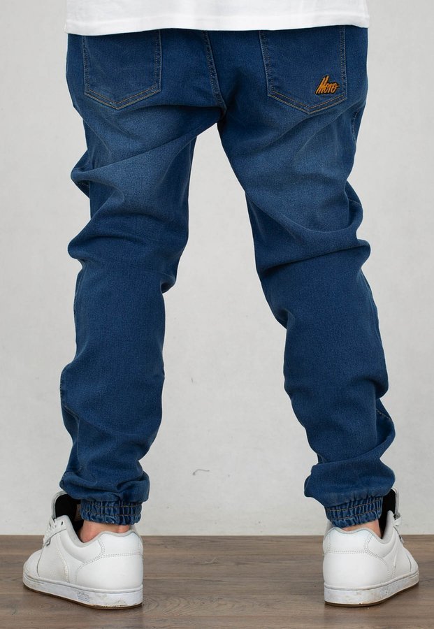 Spodnie Moro Sport Joggery Mini Slant Tag Pocket medium jeans
