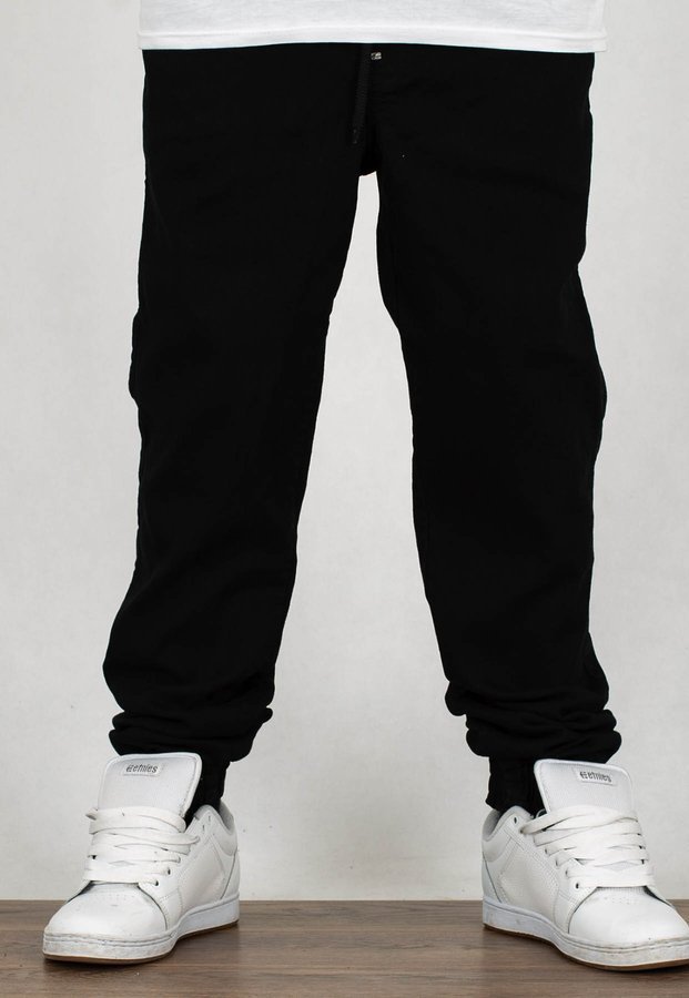 Spodnie Moro Sport Joggery Mobster czarny jeans