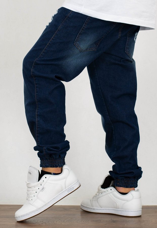 Spodnie Moro Sport Joggery Paris Laur Pocket damage wash jeans