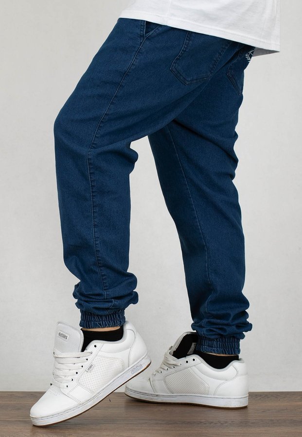 Spodnie Moro Sport Joggery Paris Laur Pocket jasne pranie jeans