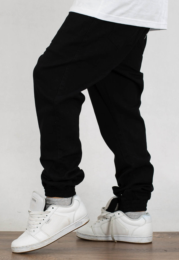 Spodnie Moro Sport Joggery Shield Slant Tag Pocket black