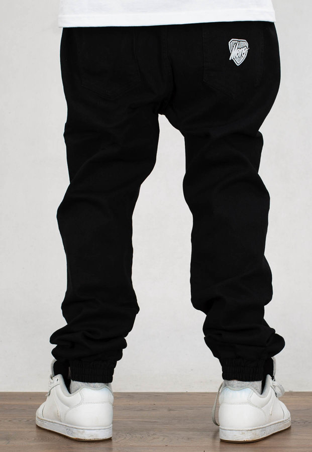 Spodnie Moro Sport Joggery Shield Slant Tag Pocket black