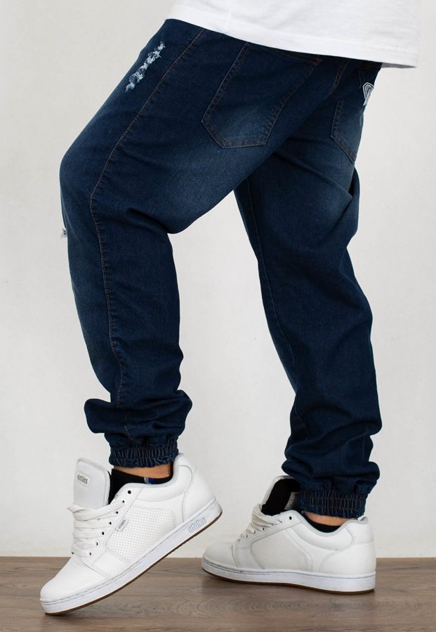 Spodnie Moro Sport Joggery Shield Slant Tag Pocket damage wash jeans