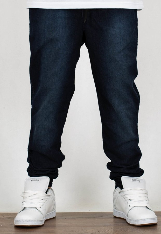 Spodnie Moro Sport Joggery Stich M Pocket guma w pasie stone wash jeans