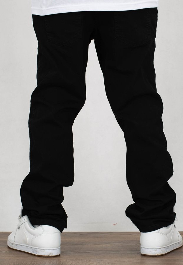 Spodnie Moro Sport Regular Moro Blank Pocket czarny jeans