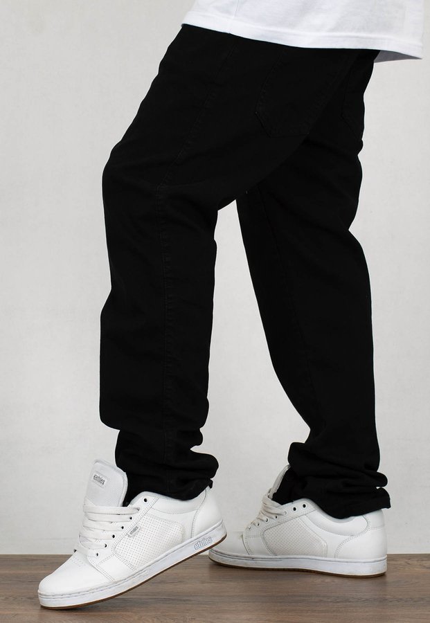 Spodnie Moro Sport Slim Mini Paris czarny jeans