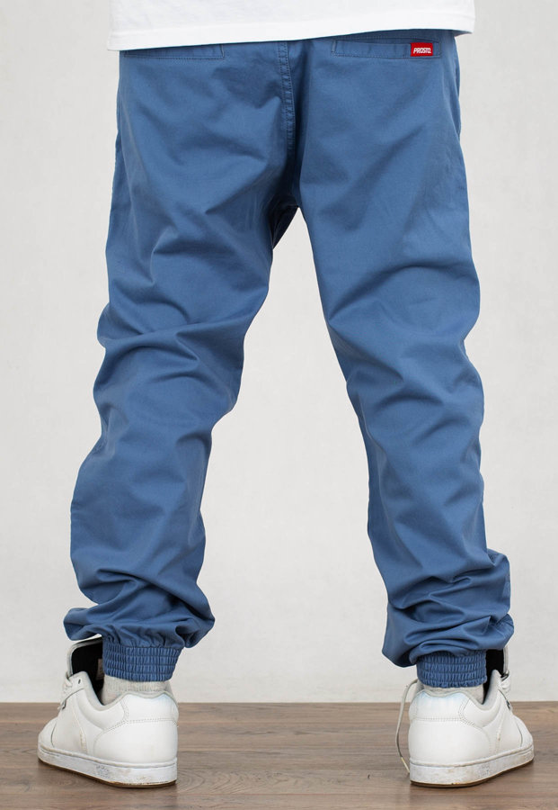 Spodnie Prosto Chino Jogger Chapo blue