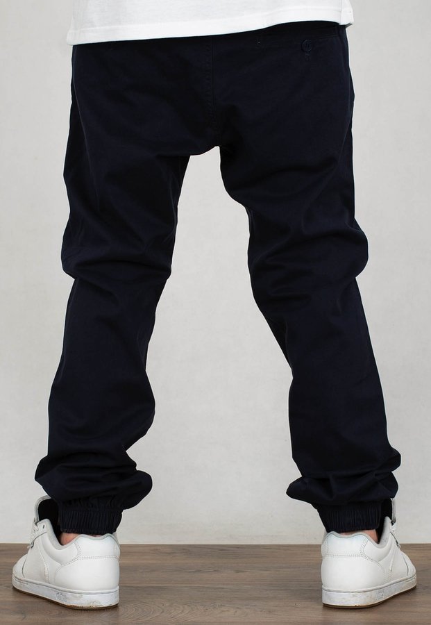 Spodnie Prosto Chino Jogger dark blue