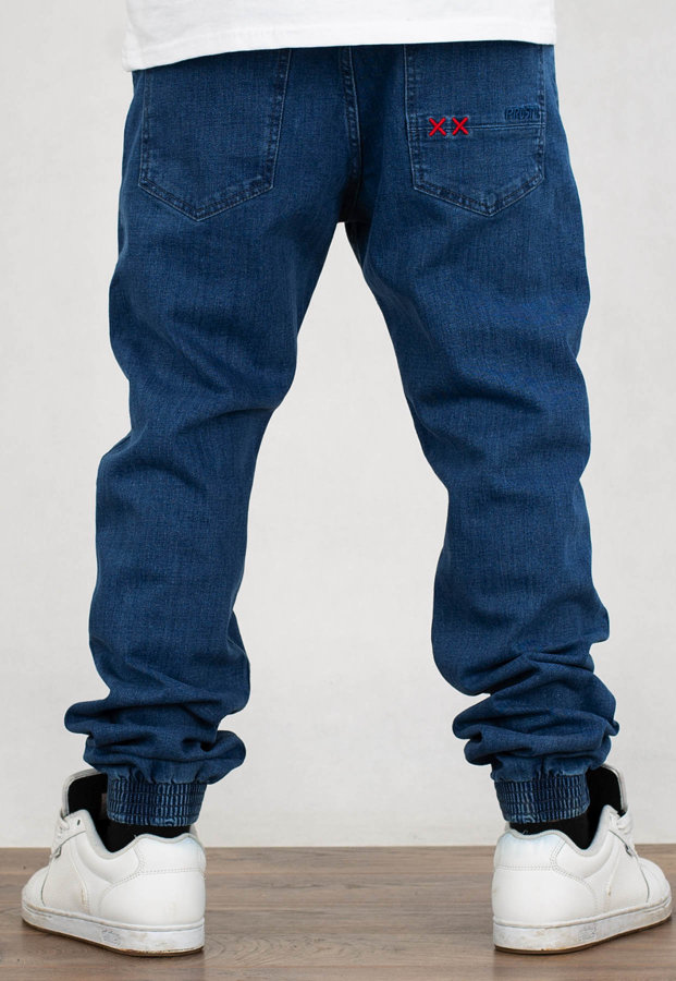 Spodnie Prosto Jogger Jeans Sklet blue