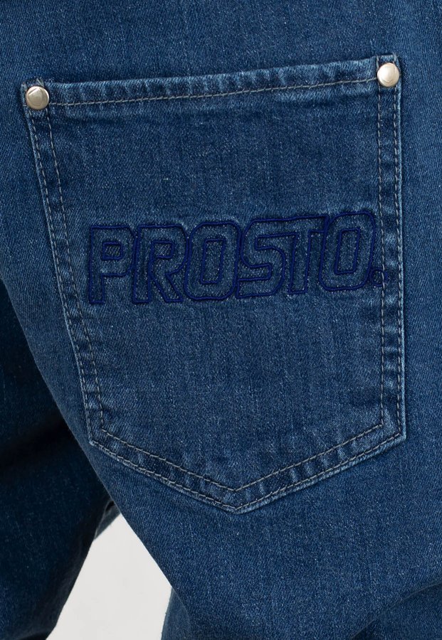 Spodnie Prosto Jogger Lineout blue