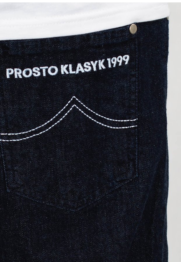 Spodnie Prosto Regular Knock dark blue