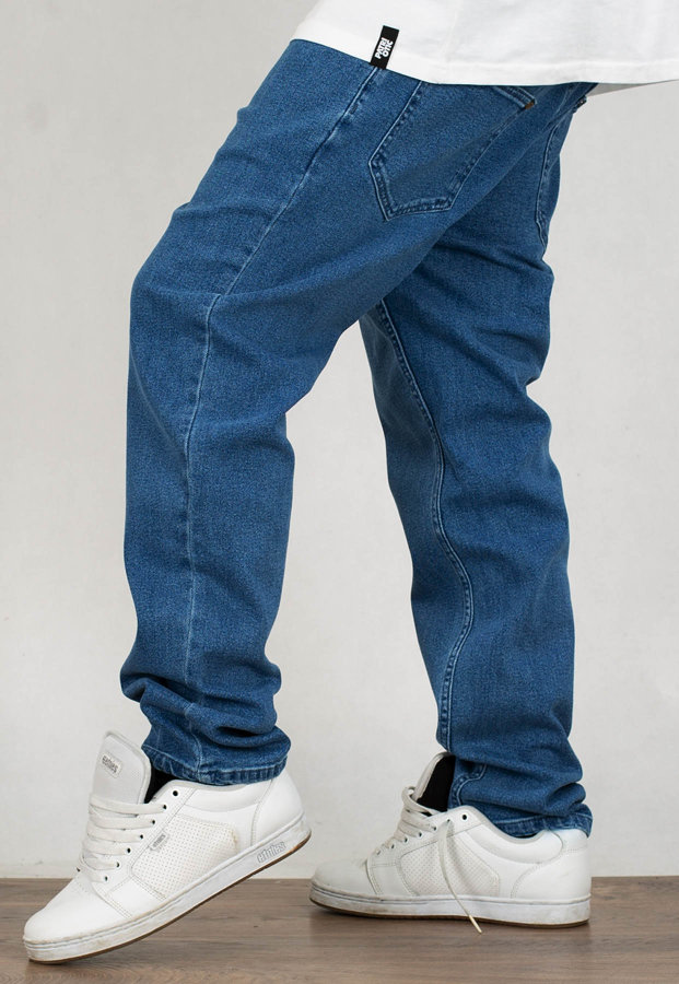 Spodnie Prosto Regular Pocklog blue jeans