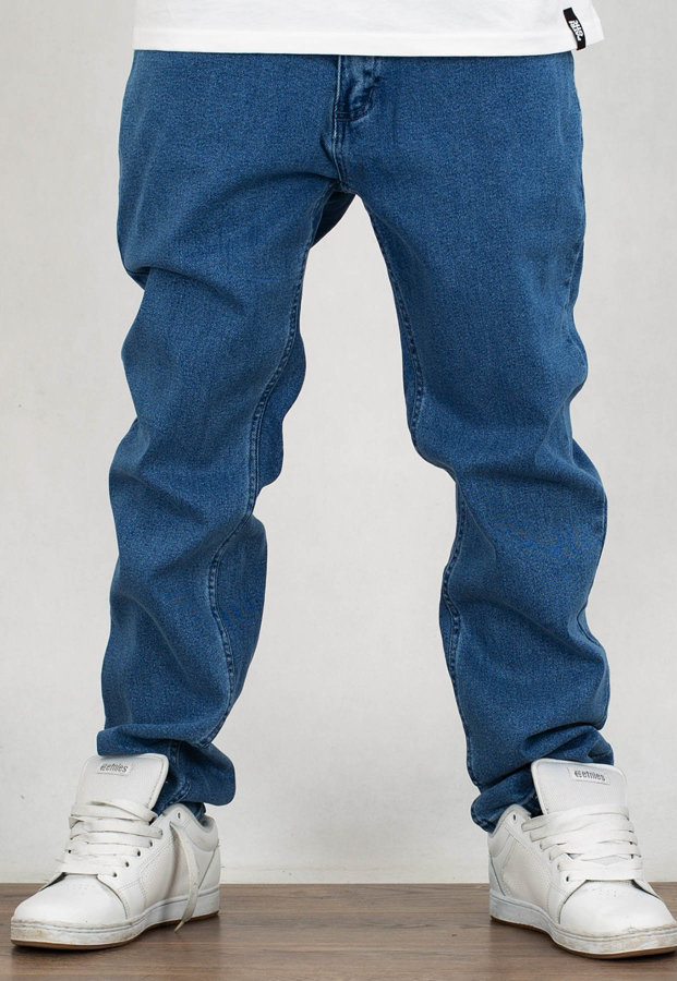 Spodnie Prosto Regular Pocklog blue jeans