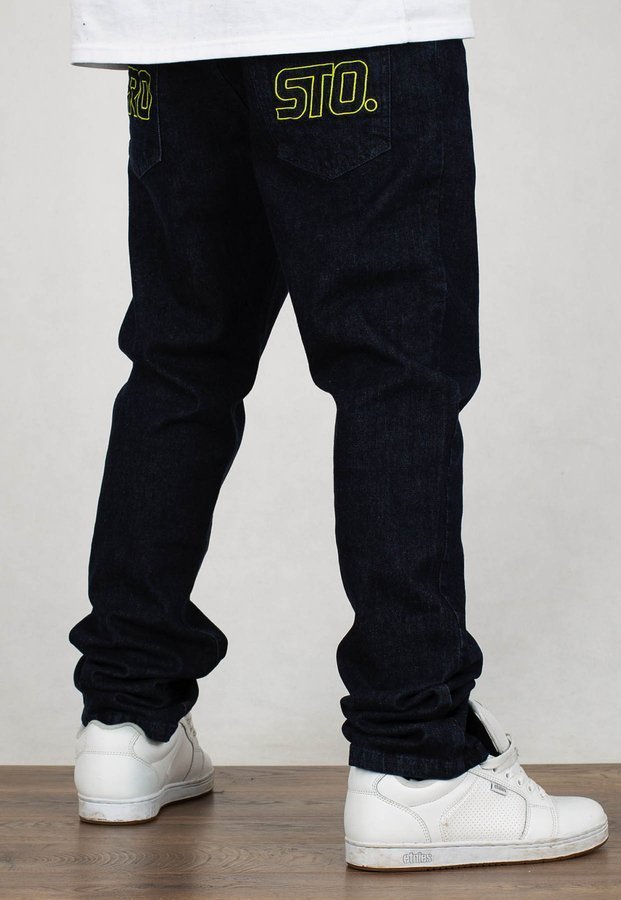 Spodnie Prosto Regular dark blue