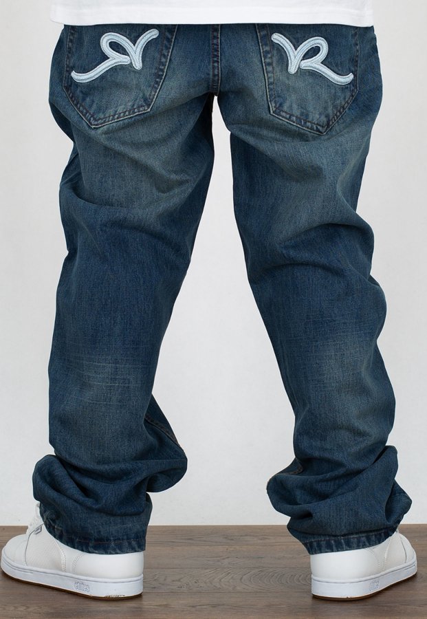 Spodnie Rocawear Crime Jeans 90th Mid Blue Wash