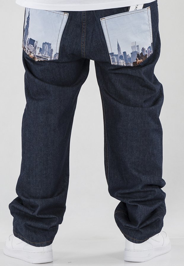 Spodnie SSG Baggy City Pocket dark blue